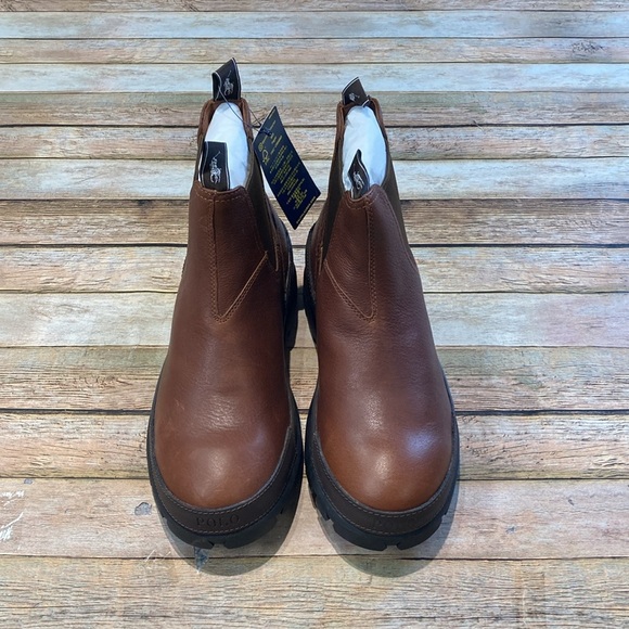 Polo Ralph Lauren Men's Oslo Chelsea Boots NWT - Picture 2 of 5